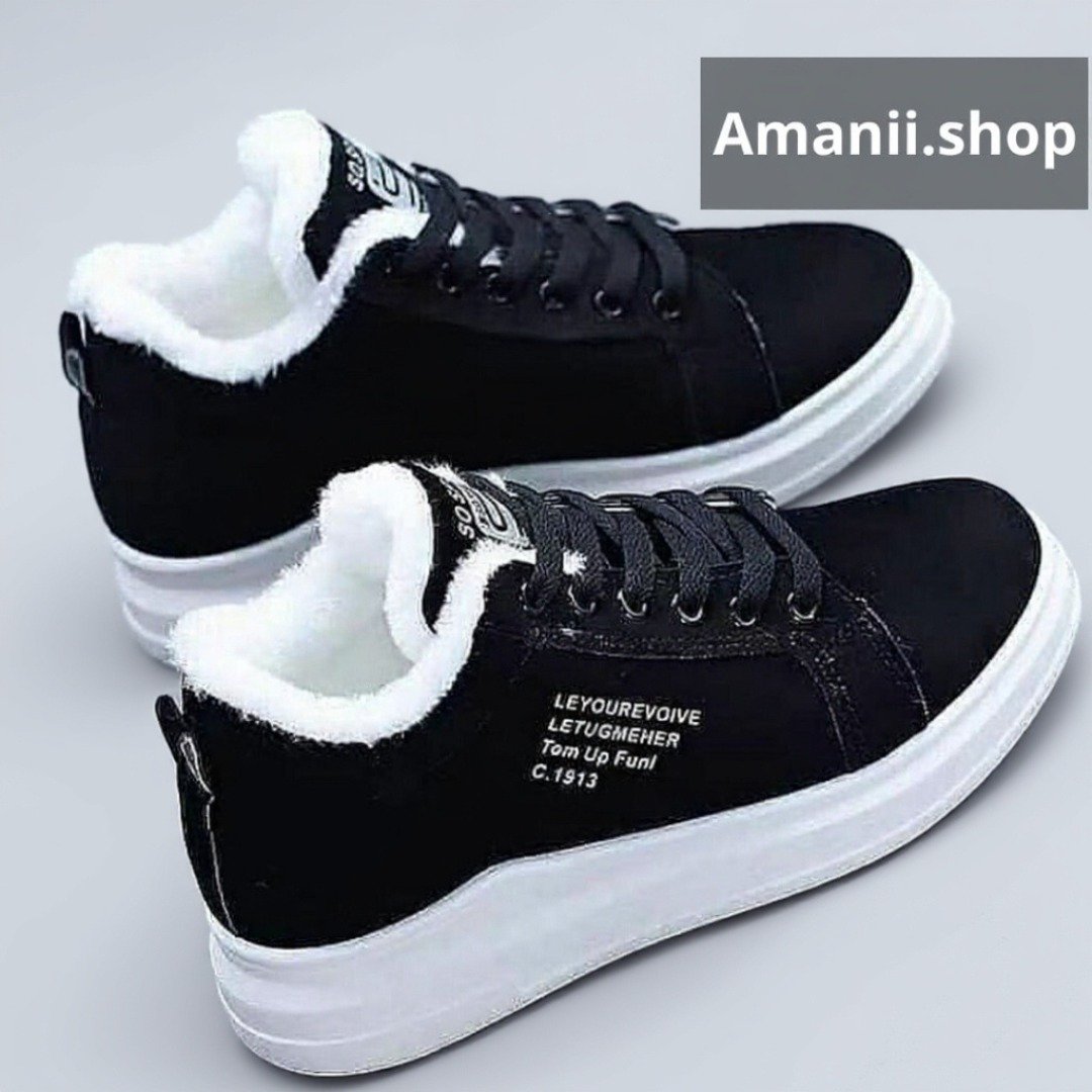 Chaussures d'hiver doublées